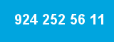 924 252 56 11